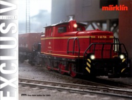 Catalogue MÄRKLIN 2002 EXCLUSIV 2/2002 One Time Series For 2002 - Inglese