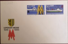 1986 Germany - Leipziger Messe 1946 1986 -  Cover - Umschläge - Ungebraucht