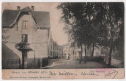 CPA 68 Gruss Aus Münster Cité Inselhof - Munster
