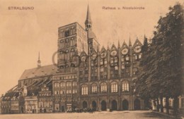 Germany - Stralsund - Rathaus - Nicolaikirche - Stralsund
