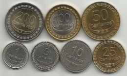 East Timor 2003/17. 1 - 5 - 10 - 25 - 50 -100 - 200 Centavos High Grade Set - Timor