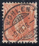 No 86 A.2.52/II Oblitéré Wohlen Le 9.VII.06 - Variétés