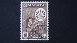 Malaysia - Negri Sembilan - 1957 - Mi:MY-NS 72a, Sn:MY-NS 69, Yt:MY-NS 66, Sg:MY-NS 73 O - Look Scan - Negri Sembilan