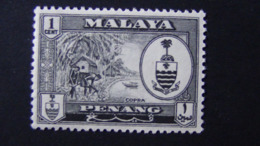 Malaysia - Penang - 1960 - Mi:MY-PE 55, Sn:MY-PE 56, Yt:MY-PE 49, Sg:MY-PE 55**MNH - Look Scan - Penang