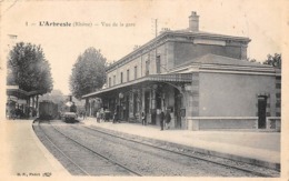 L'Arbresle      69     Intérieur De La Gare     (voir Scan) - L'Arbresle