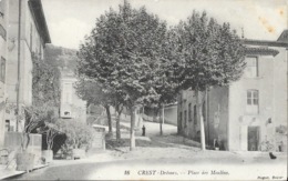 Crest (Drôme) Place Des Moulins - Edition Hugon, Bazar - Carte N° 16 - Crest