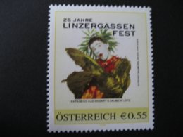 Österreich- PM Salzburg 8005776,  25 Jahre Linzergassenfest ** - Personalisierte Briefmarken