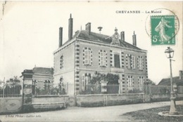 89 CPA CHEVANNES La Mairie - Chevannes