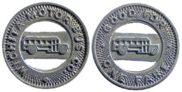 01463 GETTONE TOKEN JETON TRASPORTO TRANSIT KANSAS, WICHITA - Other & Unclassified