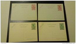 4 Postkaarten In Nieuwstaat - Enteros Postales