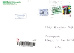 Hungary R Letter ... Ax589 - Lettres & Documents