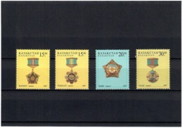 Kazakhstan 1997 . Orders And Medals. 4v:15, 15, 20, 30.  Michel # 178-81 - Kazakhstan