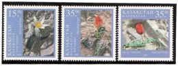 Kazakhstan 1997 . Flowers (Tulips). 3v: 15, 35, 35.    Michel # 182-84 - Kazakhstan