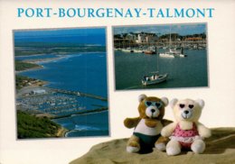 Dep 85 , Cpm PORT BOURGENAY TALMONT , 90C , Multivues  (10974) - Talmont Saint Hilaire