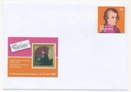 ALLEMAGNE - 1 Enveloppe - Entier Postal Illustré "MOZART" 2008 - Music