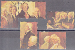 UNITED STATES    SCOTT NO  1687 A-E    USED    YEAR  1976 - Used Stamps
