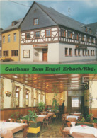 AK Erbach Gasthaus Zum Engel Eltville Rhein Rheingau Oestrich Winkel Schlangenbad Heidesheim Ingelheim Bingen Wiesbaden - Eltville