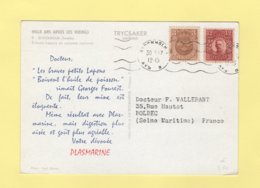 Carte Plasmarine - Suede - Stockholm - Mille Ans Apres Les Vikings - Storia Postale