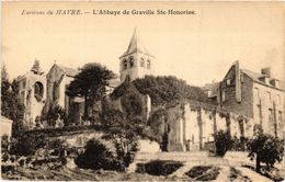 CPA Env. Du HAVRE-L'Abbaye De GRAVILLE Ste-HONORINE (347812) - Graville