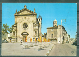 34 - MAUGUIO - PLACE LA LIBERATION - L'EGLISE -  TERRASSE - Mauguio