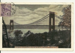 GEORGE WASHINGTON MEMORIAL BRIDGE / NEW YORK - Bridges & Tunnels