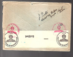 1942 Nazi Censor J. Pirotte Châlet Des Belges Gryon Vervey > Polet 11 Rue E La Poste Rhisnes België & Brief (736) - Covers & Documents