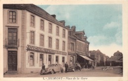 JEUMONT      PLACE DE LA GARE    CAFE HOTEL - Jeumont