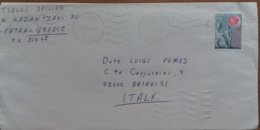 1998 Grece  -  Used Stamp On Cover To Italy - Storia Postale