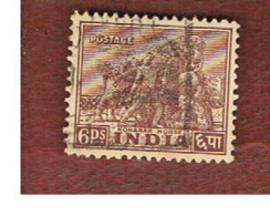 INDIA  - SG 310  -     1949  KONORAK HORSE           -  USED - Oblitérés