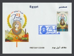 Egypt - 2019 - FDC - ( July Revolution Anniv. - 1952-2019 ) - Cartas & Documentos