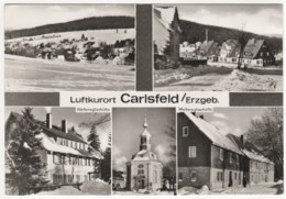 Eibenstock Carlsfeld - S/w Mehrbildkarte 1 - Eibenstock