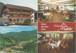 AK Bad Peterstal Griesbach Schwarzwald Hotel Restaurant Cafe Döttelbacher Mühle A Löcherberg Ibach Oppenau Kniebis Zell - Bad Peterstal-Griesbach