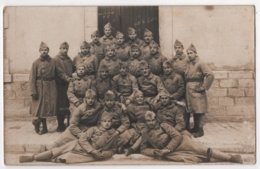 Carte Photo Militaria Soldats Du 46 ème Régiment D'artillerie 7ème Pièce 8ème Batterie 1 Nommé Baudou - Regiments