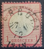 DEUTSCHES REICH 1872 - PADERBORN Cancel - Mi 4 - Kleines Brustschild - 1gr - Gebraucht