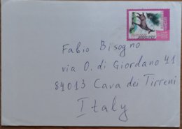 2014 Bulgaria - Used Stamp On Cover To Italy - Brieven En Documenten