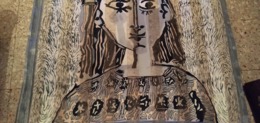 JOLI FOULARD SIGNE " PICASSO " - Andere & Zonder Classificatie