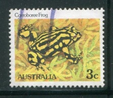 AUSTRALIE- Y&T N°767- Oblitéré (grenouilles) - Grenouilles