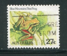 AUSTRALIE- Y&T N°768- Oblitéré (grenouilles) - Frösche