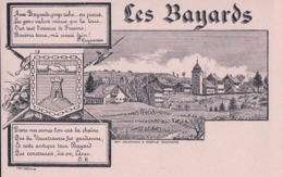 Les Bayards Et Armoirie, Litho O. Huguenin (2146) - Les Bayards