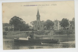 L'ILE SAINT DENIS - L'Eglise - L'Ile Saint Denis