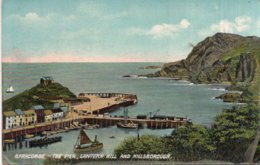 CPA   ANGLETERRE---ILFRACOMBE---THE PIER, LANTERN HILL AND HILLSBOROUGH - Ilfracombe