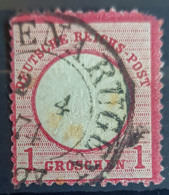 DEUTSCHES REICH 1872 - Canceled - Mi 19 - Grosses Brustschild - 1gr - Usados