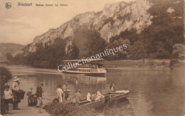 CPA Waulsort - Bateau Devant Les Hôtels - 1929 - - Hamois