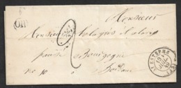 1849 - LSC - ST.ESTEPHE ( MARNE ) - OR Origin Rural A BORDEAUX - 1849-1876: Klassik