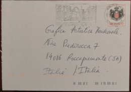 2007 Monaco - Zona A 20g -  Used Stamp On Cover To Italy - Briefe U. Dokumente