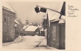 AK - Wien XIX. - Frohe Weihnachten Und Prosit Neujahr Aus Dem Verschneiten GRINZING 1939 - Grinzing