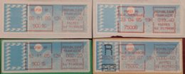 1985/86/87 France - G1 G2  -  Used Stamps On Fragment - 1985 Papier « Carrier »