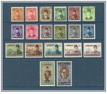 Egypt - 1948 - ( King Farouk - Overprinted Palestine ) - Complete Set - MNH (**) - Neufs