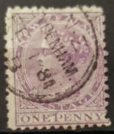 NEW ZEALAND 1878 - Canceled - Sc# 51i - 1p - Perf. 12 X 11 1/2 - Usati