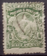 NEW ZEALAND 1902/07 - Canceled - Sc# 107 - 0.5p - Gebraucht